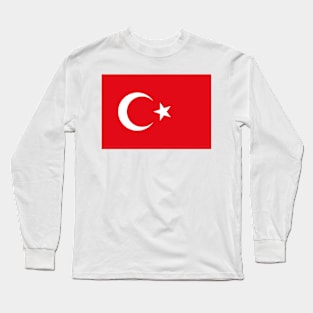 Turkey flag Long Sleeve T-Shirt